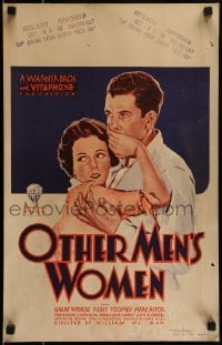 2p368 OTHER MEN'S WOMEN WC 1931 great art of young sexy Mary Astor silencing Regis Toomey!