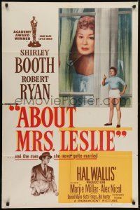 2r020 ABOUT MRS. LESLIE 1sh 1954 Shirley Booth, Robert Ryan, the man she never quite married!