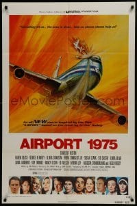 2r034 AIRPORT 1975 1sh 1974 Charlton Heston, Karen Black, G. Akimoto art!
