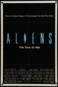 2r040 ALIENS 1sh 1986 there are some places in the universe you don't go alone!