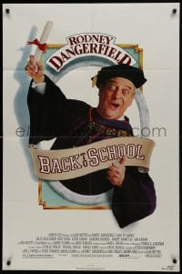 2r085 BACK TO SCHOOL 1sh 1986 Rodney Dangerfield goes to college with his son, great image!