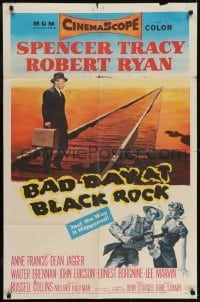 2r088 BAD DAY AT BLACK ROCK 1sh 1955 Spencer Tracy tries to find out just what did happen to Kamoko
