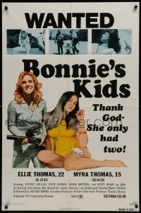 2r153 BONNIE'S KIDS 1sh 1973 Tiffany Bolling, Robin Mattson, thank God she only had two!
