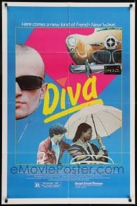 2r313 DIVA 1sh 1982 Jean Jacques Beineix, Frederic Andrei, a new kind of French New Wave!
