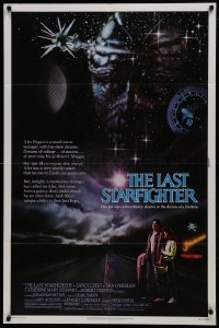 2r594 LAST STARFIGHTER 1sh 1984 Catherine Mary Stewart & Lance Guest as video game pilot!