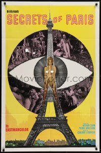 2r729 PARIS SECRET 1sh 1965 the most shocking motion picture you have ever seen!