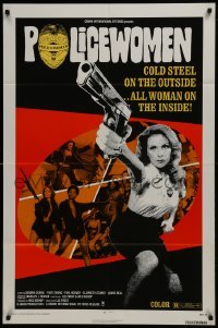 2r750 POLICEWOMEN 1sh 1974 Sondra Currie is cold steel on the outside, all woman inside!
