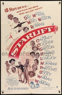 2r852 STARLIFT 1sh 1951 Gary Cooper, James Cagney, Doris Day, Virginia Mayo & all-star cast!