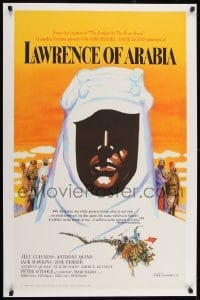 2t362 LAWRENCE OF ARABIA S2 recreation 1sh 2001 David Lean, Kerfyser silhouette art of O'Toole!