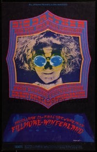 2w049 BIG BROTHER & THE HOLDING COMPANY/FOUNDATIONS/ARTHUR BROWN 1st print 14x22 music poster 1968