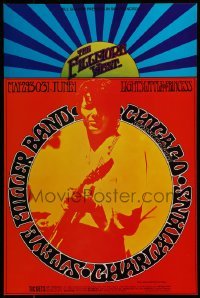 2w080 STEVE MILLER BAND/CHICAGO TRANSIT AUTHORITY/CHARLATANS 14x21 music poster 1968 Tuten art!