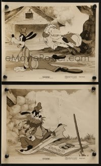 2x777 BILLPOSTERS 2 8x10 stills R1956 Walt Disney, wacky images of Goofy with ram and soup posters!