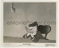 2x636 CLOCK WATCHER 8.25x10 still 1945 great image of Donald Duck annoyed by loudspeaker!