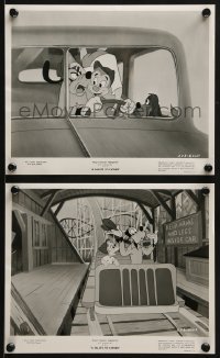 2x791 SALUTE TO FATHER 2 TV 8.25x10 stills 1961 Goofy, Walt Disney's Wonderful World of Color!