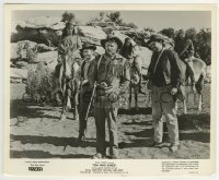 2x693 TEN WHO DARED 8.25x10 still 1960 Brian Keith & cowboys with Native American Indians!