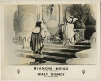 2x603 SNOW WHITE & THE SEVEN DWARFS French LC 1938 Queen tells Huntsman to bring back her heart!