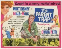 2x426 PARENT TRAP TC 1961 Disney, Hayley Mills in dual role as twins, Maureen O'Hara, Brian Keith!