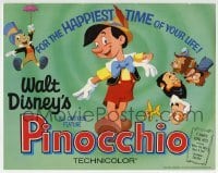 2x396 PINOCCHIO TC R1971 Disney classic fantasy cartoon about a wooden boy who wants to be real!