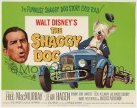 2x435 SHAGGY DOG TC R1967 Disney, Fred MacMurray in the funniest sheep dog story ever told!