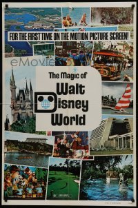 2x305 MAGIC OF WALT DISNEY WORLD 1sh 1972 great theme park scenes for the first time on screen!