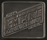 2x027 EMPIRE STRIKES BACK 3x3 paperweight 1979 George Lucas classic, given only to cast & crew