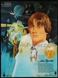 2x151 STAR WARS Japan tie-in 18x24 special poster 1977 Del Nichols montage art, Coca-Cola, 2 of 4!