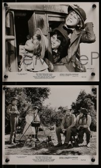 2x754 APPLE DUMPLING GANG 4 8x10 stills 1975 Disney, wacky images of Don Knotts & Tim Conway!