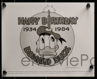2x749 DONALD DUCK'S 50TH BIRTHDAY 5 from 8.25x10 to 8x10.25 stills 1984 Walt Disney & Clarence Nash!