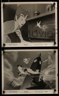 2x716 PETER PAN 16 8x10 stills 1953 Disney cartoon classic, great fantasy images!