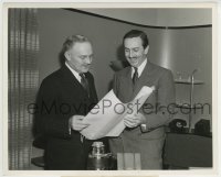 2x673 PINOCCHIO candid 8.25x10 still 1940 Los Angeles Mayor declares Pinocchio Day with Walt Disney!