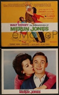 2x461 MISADVENTURES OF MERLIN JONES 9 LCs 1964 Disney, art of Annette Funicello, Kirk & chimp!