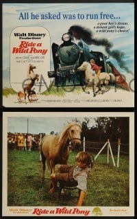 2x500 RIDE A WILD PONY 8 LCs 1976 Disney, a rich girl, a poor boy, Australian horses!