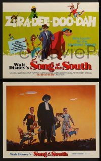 2x465 SONG OF THE SOUTH 9 LCs R1980 Walt Disney, Uncle Remus, Br'er Rabbit & Br'er Bear!
