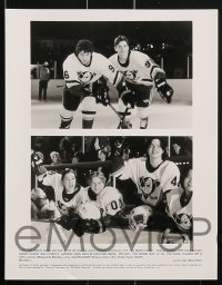 2x573 D3: THE MIGHTY DUCKS presskit w/ 4 stills 1996 Disney, Emilio Estevez coaches teen ice hockey!