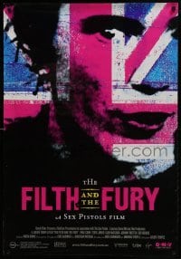 2y065 FILTH & THE FURY Aust 1sh 2000 Julien Temple's Sex Pistols punk rock documentary!