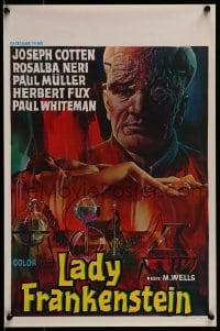 2y499 LADY FRANKENSTEIN Belgian 1974 La figlia di Frankenstein, sexy Italian horror!