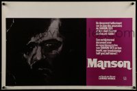 2y509 MANSON Belgian 1973 Charles Manson, Lynette 'Squeaky' Fromme, AIP killer documentary!