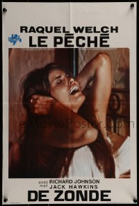 2y529 RESTLESS Belgian 1973 different image of sexy Raquel Welch in anguish!
