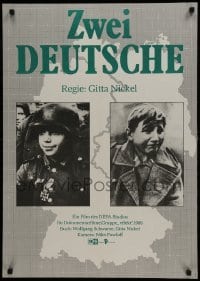 2y229 ZWEI DEUTSCHE East German 23x32 1988 cool portrait images of two Germans from documentary!