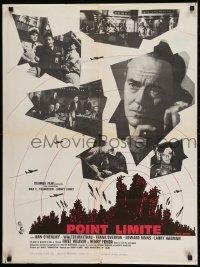 2y175 FAIL SAFE French 23x31 1964 directed by Sidney Lumet, sitting on the brink of eternity!