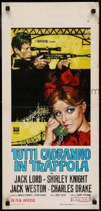 2y916 COUNTERFEIT KILLER Italian locandina 1968 his gun works both sides of the fence, Assassin Or Agent?