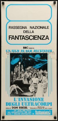 2y943 INVASION OF THE BODY SNATCHERS Italian locandina R1980s different, Sam Peckinpah credited!