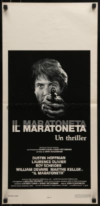 2y958 MARATHON MAN Italian locandina 1976 cool image of Dustin Hoffman, John Schlesinger thriller!
