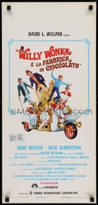 2y996 WILLY WONKA & THE CHOCOLATE FACTORY Italian locandina 1971 Gene Wilder classic!