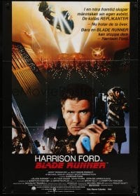 2y093 BLADE RUNNER Swedish 1982 Ridley Scott sci-fi classic, Harrison Ford and top cast!