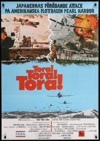 2y102 TORA TORA TORA Swedish 1970 the re-creation of the attack on Pearl Harbor, different!