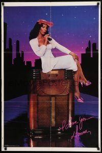 2z440 DONNA SUMMER 24x35 Canadian commercial poster 1979 Promotional poster, she loves you!