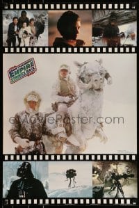 2z452 EMPIRE STRIKES BACK 23x35 New Zealand commercial poster 1980 cast on ice planet Hoth!