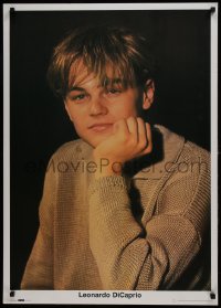 2z491 LEONARDO DICAPRIO 25x36 English commercial poster 1997 close up of the mega-star thinking!