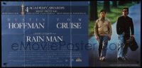 2z896 RAIN MAN 25x53 video poster 1988 Tom Cruise & autistic Dustin Hoffman, directed by Barry Levinson!